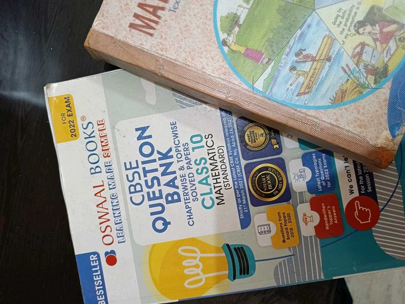 CBSE NCERT Class 10 Math + Oswal Question Bank