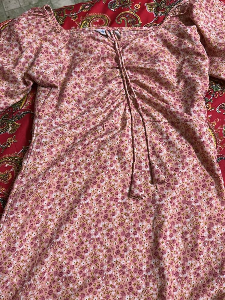 Floral Print Dress
