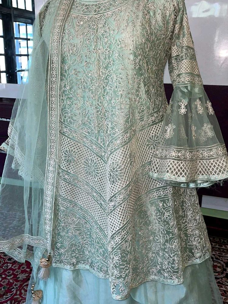 Elegant Embroidered Gown