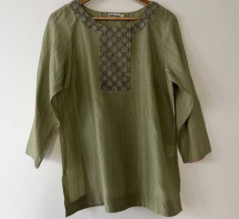 Fabindia Elegant Embroidered Top