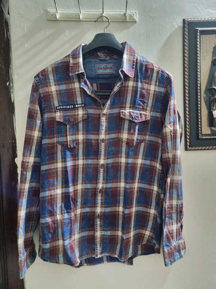 Men&#39;s Plaid Flannel Shirt