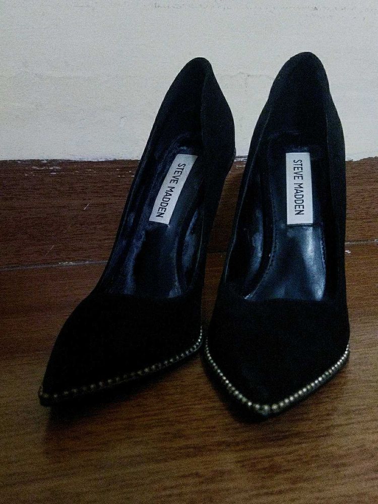 Steve Madden Black Heels