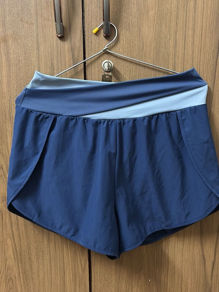 Blue Running Shorts
