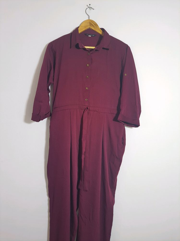 Magenta Jumpsuit For Women Bust 40 Waist 32