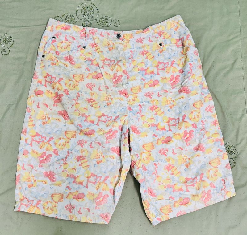Floral Print Shorts