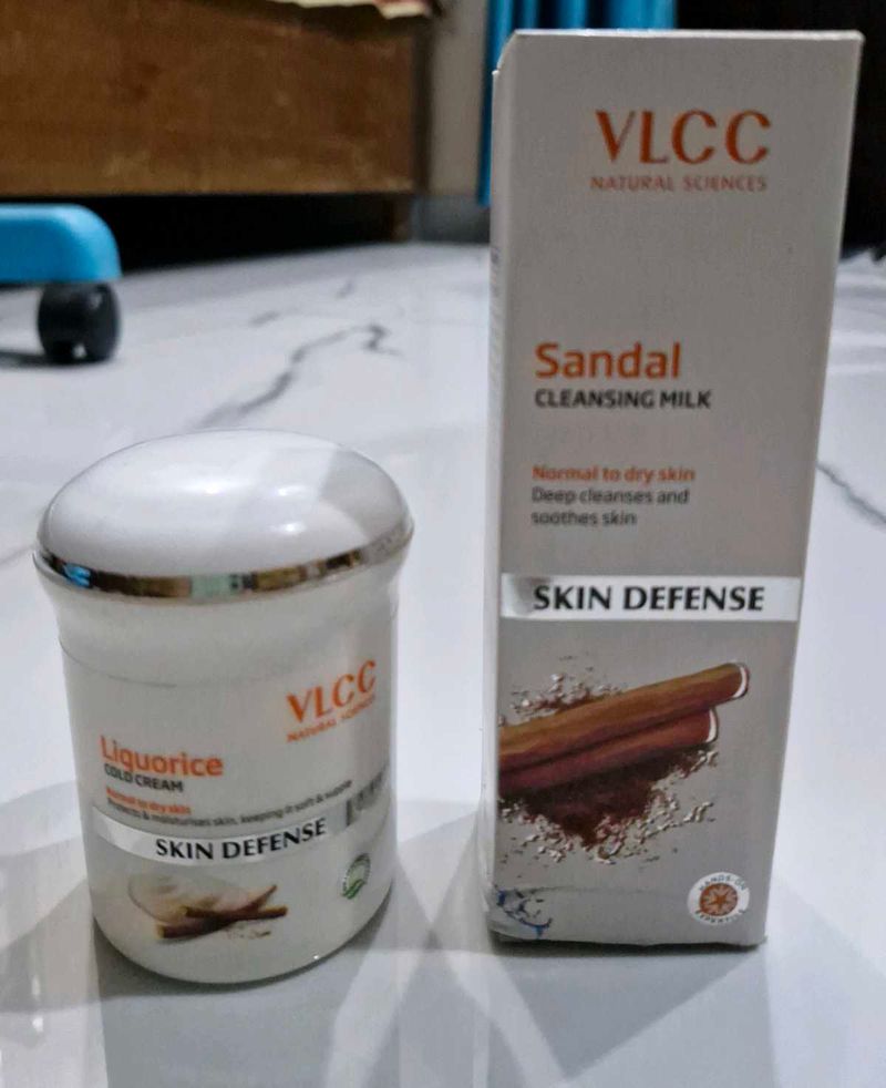 Vlcc Cleansing Milk &amp; Cold Cream