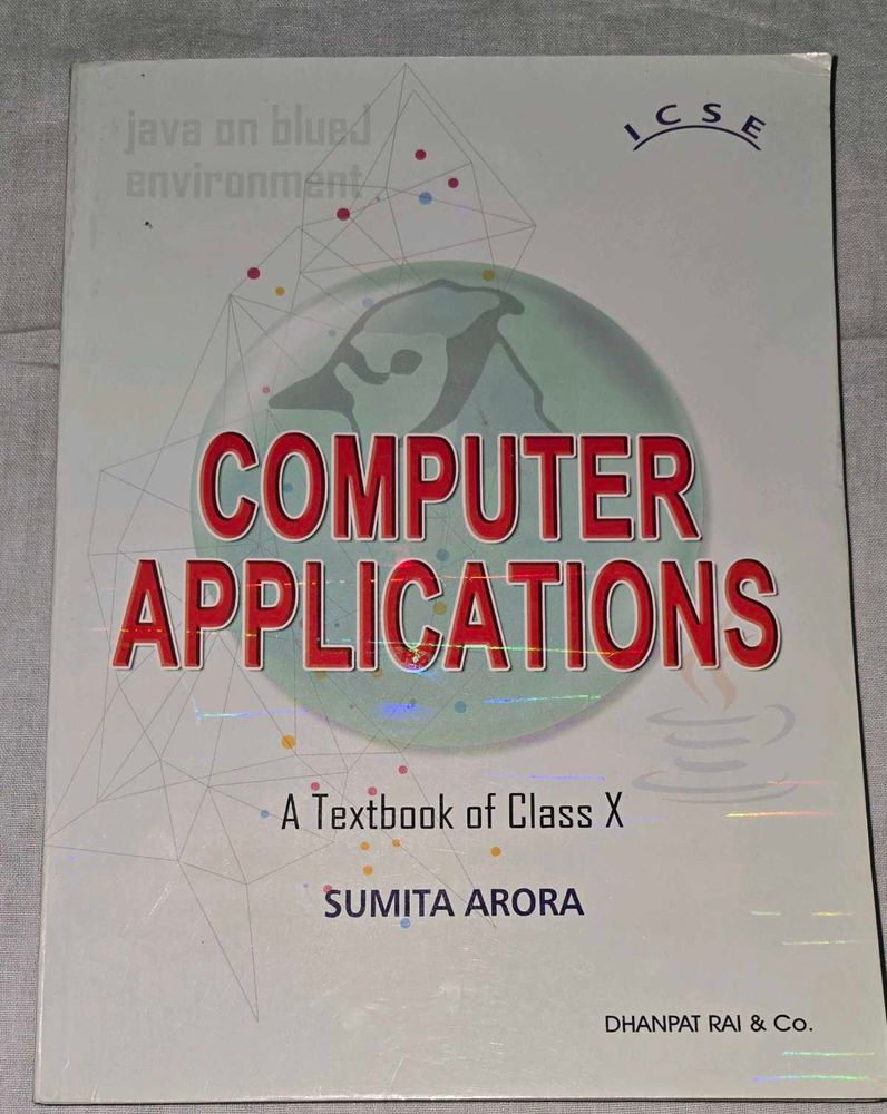 ICSE BOARD COMPUTER BOOK