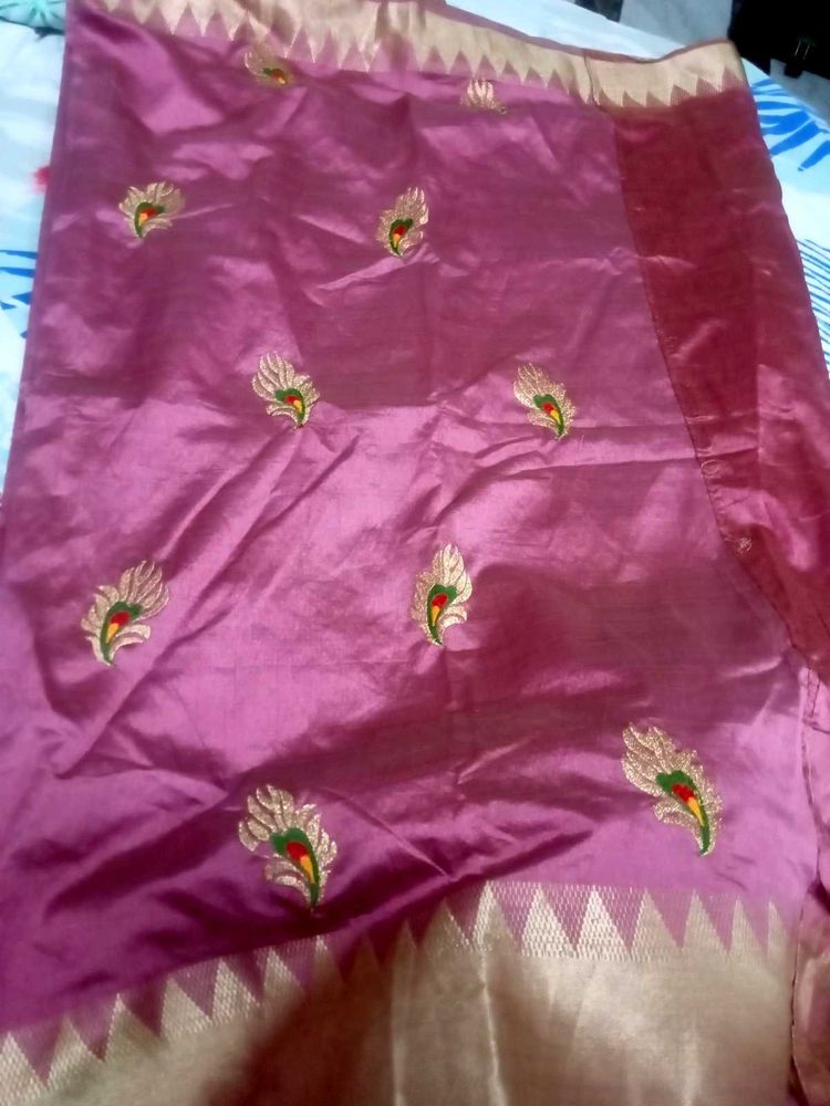 Pink Saree