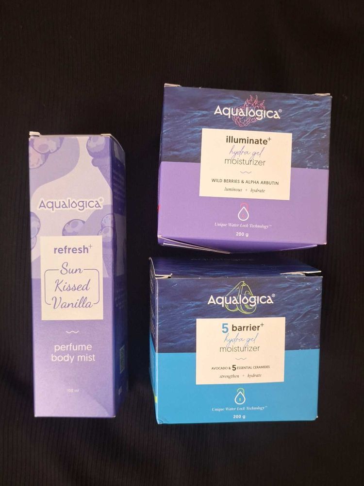 Aqualogica Body Mist + Moisturizer Combo