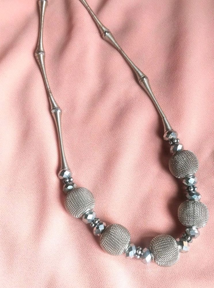 Silver Colour Necklace