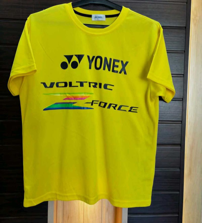 Yonex Badminton T Shirt ( Yellow )