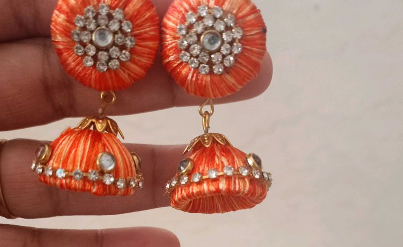 Silk Thread Jumka