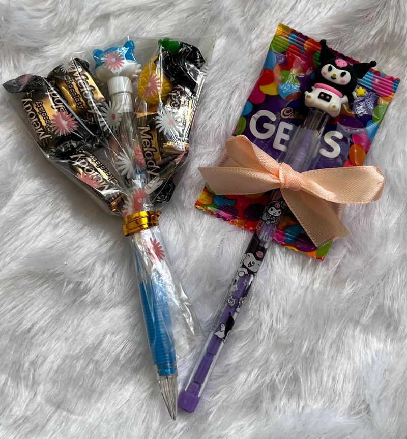 Kawaii Chocolate Pen/Pencil Set