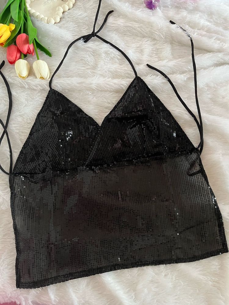 y2k Chatpata sequins top (NEW)