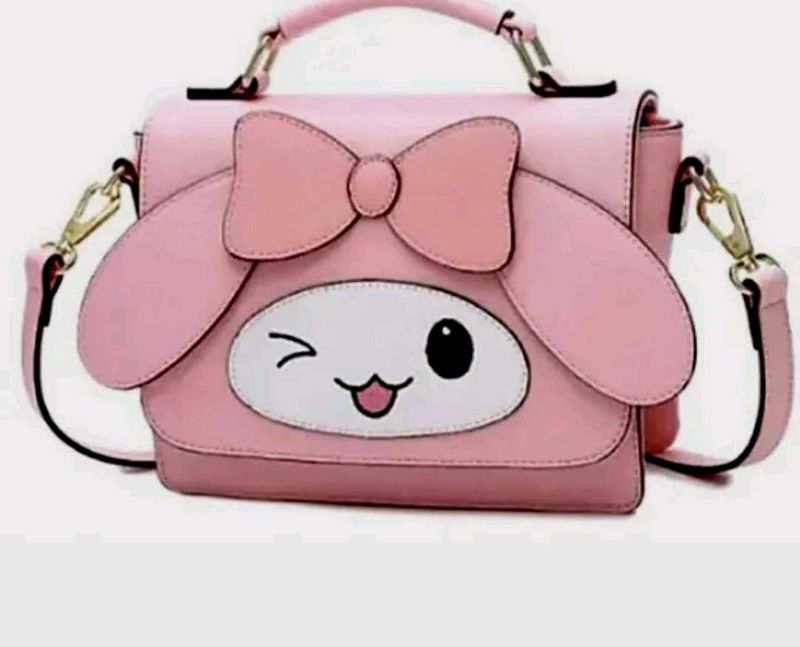 Pink Smiley Bag
