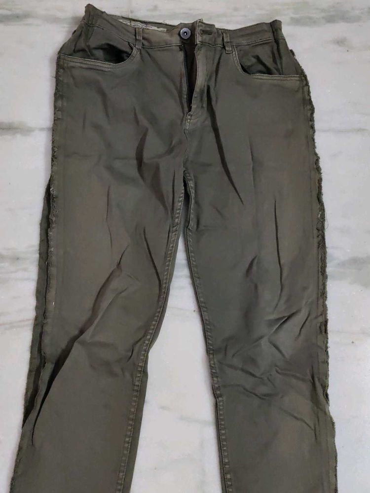 Olive Green Pants
