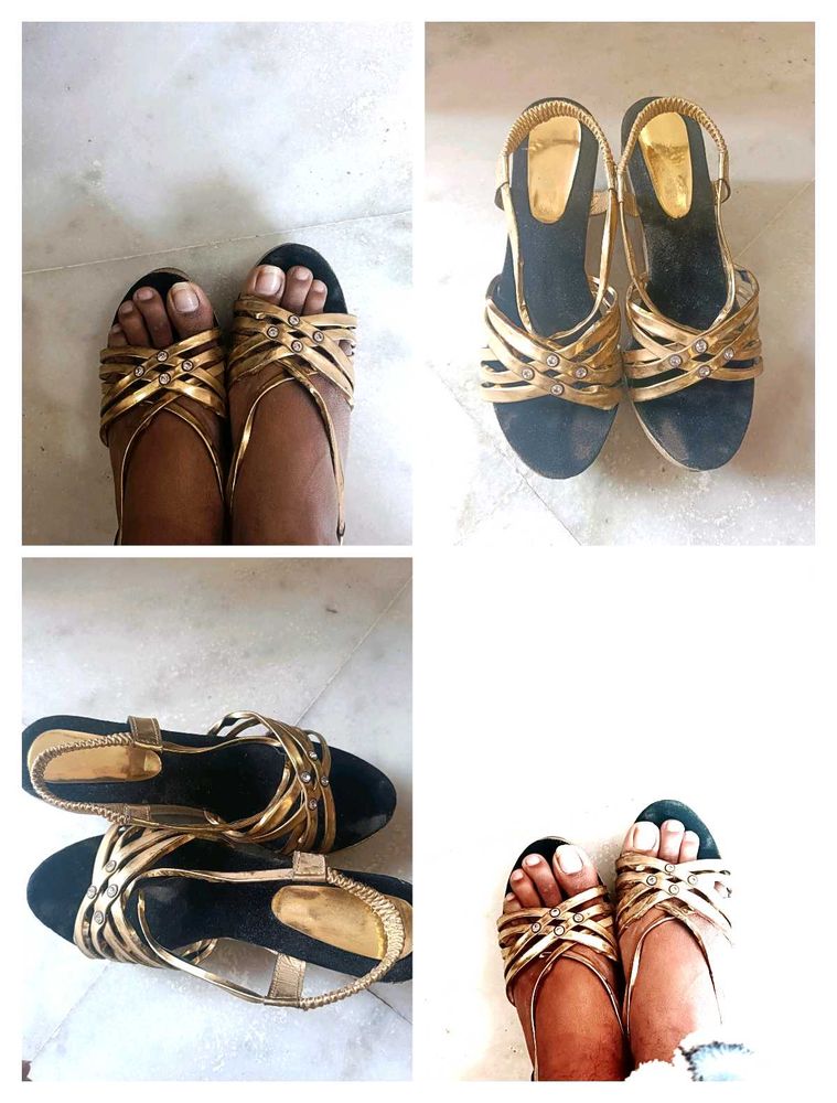 📢 Price Drop ❗Heels New ... Wore Only Once Wedges