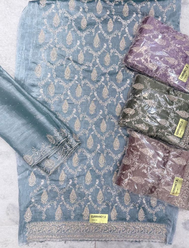 Embroidered Dress Material