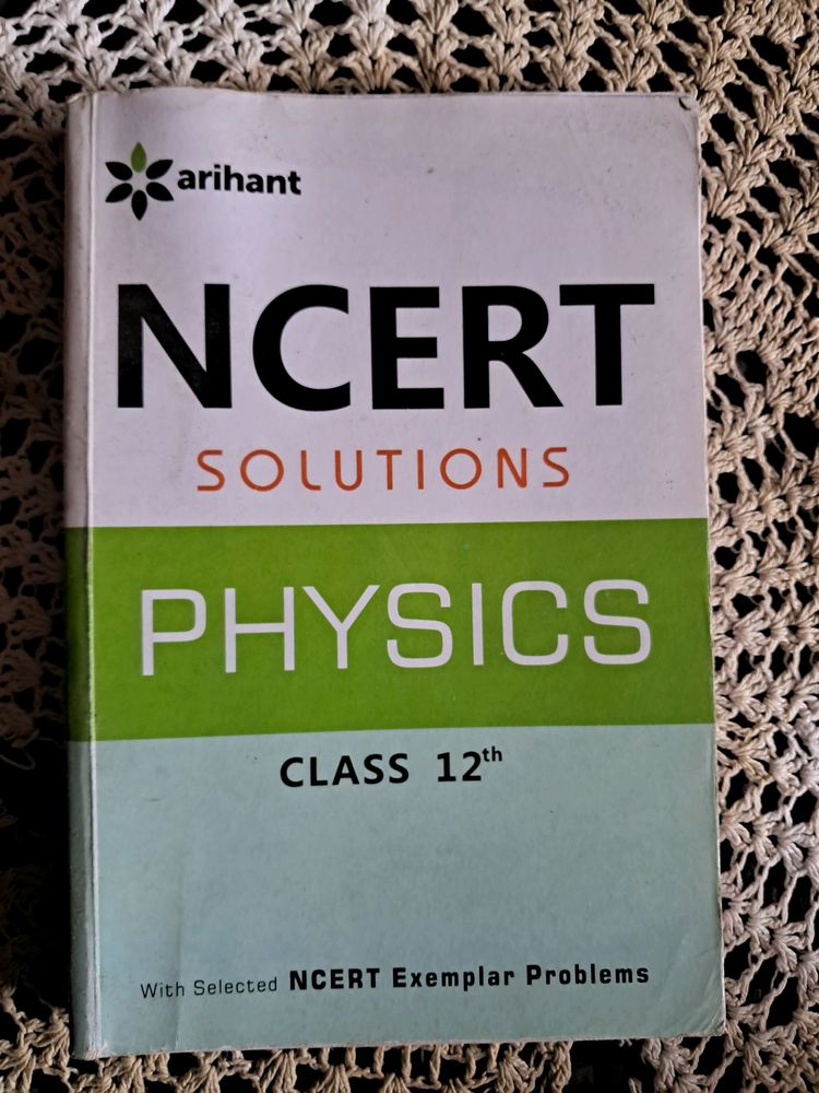 NCERT Solutions Physics Class 12
