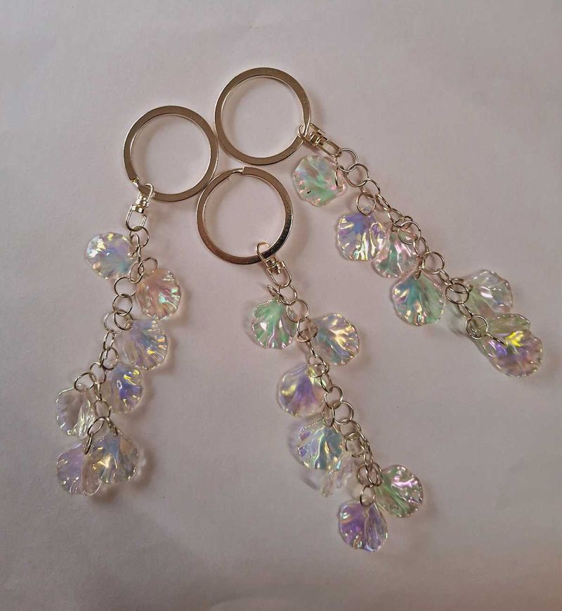 Shell Charm 🐚 Keychain