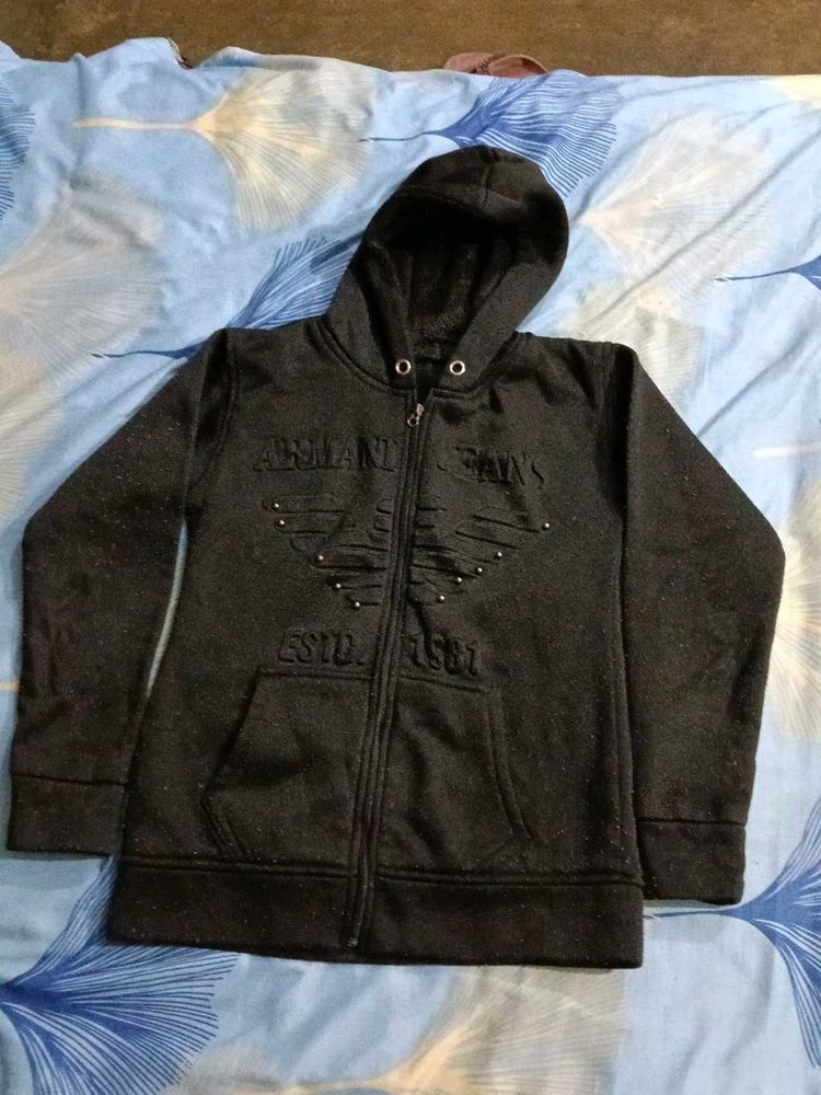 Armani Jeans Zip-Up Hoodie
