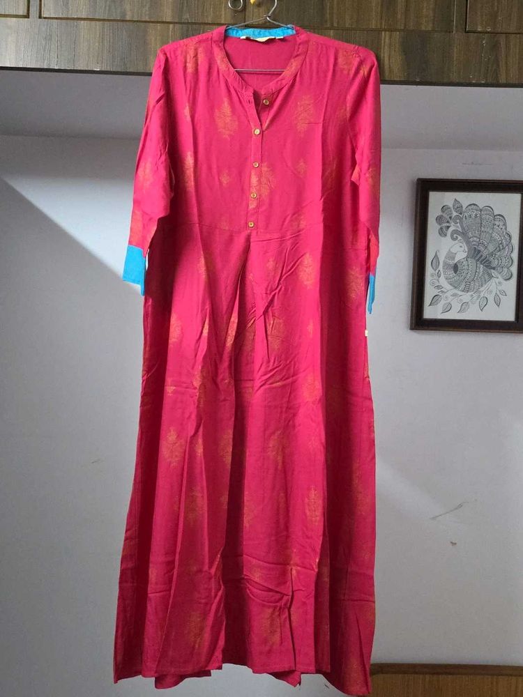 Printed A Line Kurta