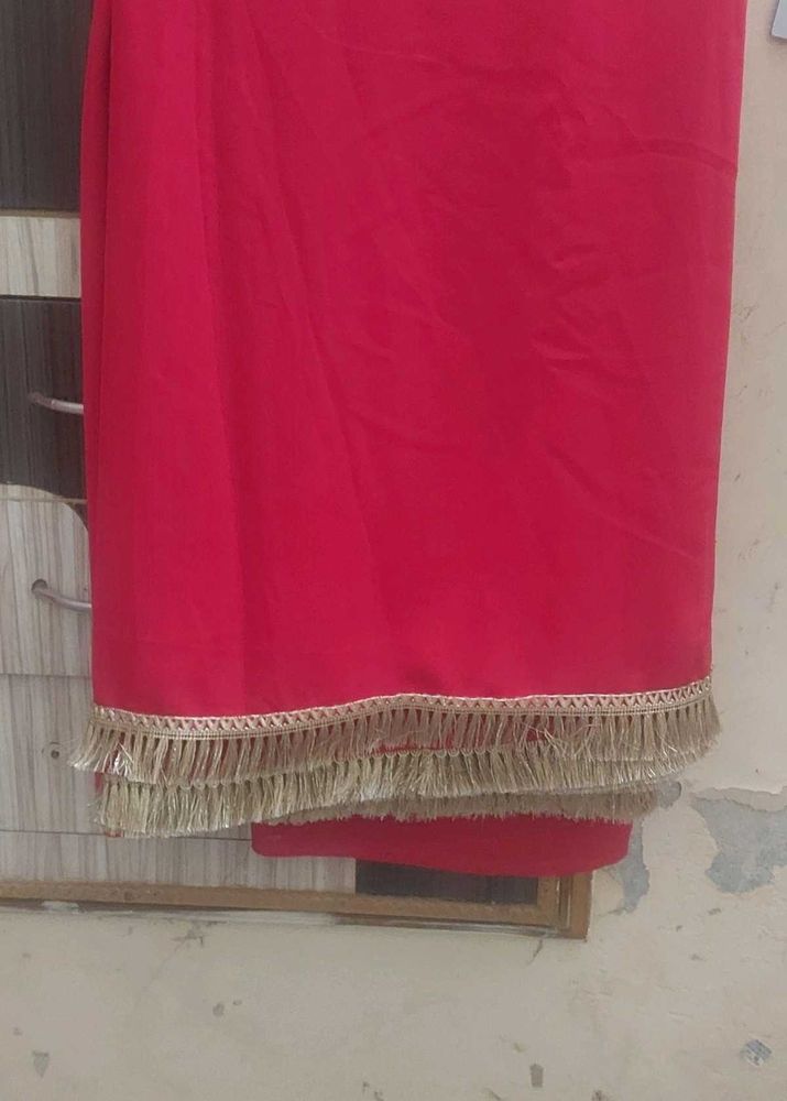Georgatee  Saree With Blouse
