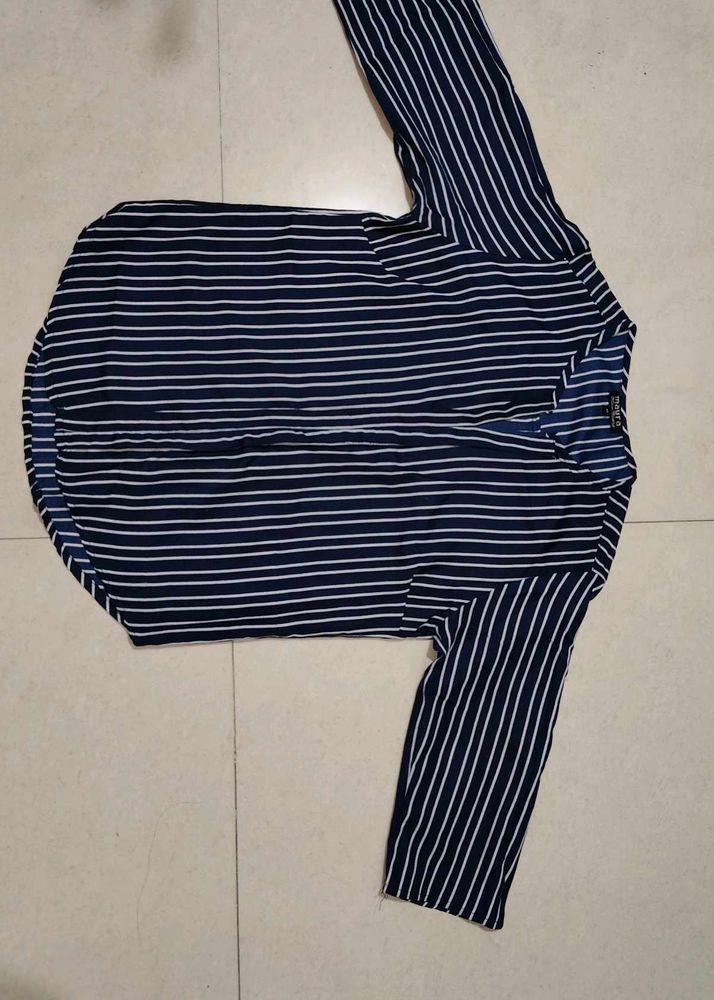 Striped Long Sleeve Top