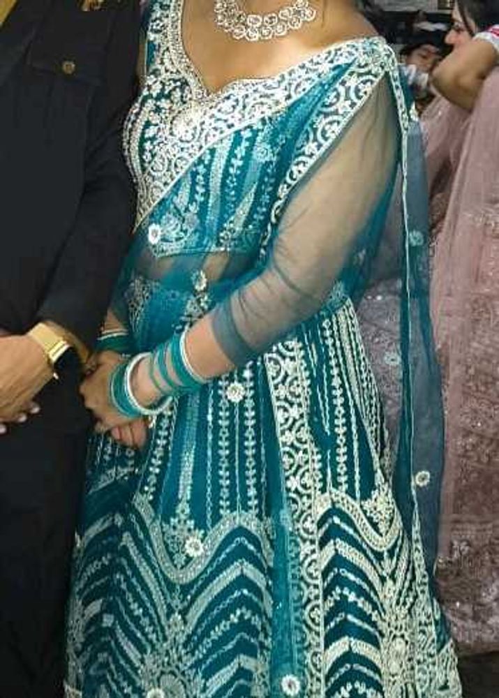 Gorgeous Teal Lehenga Choli