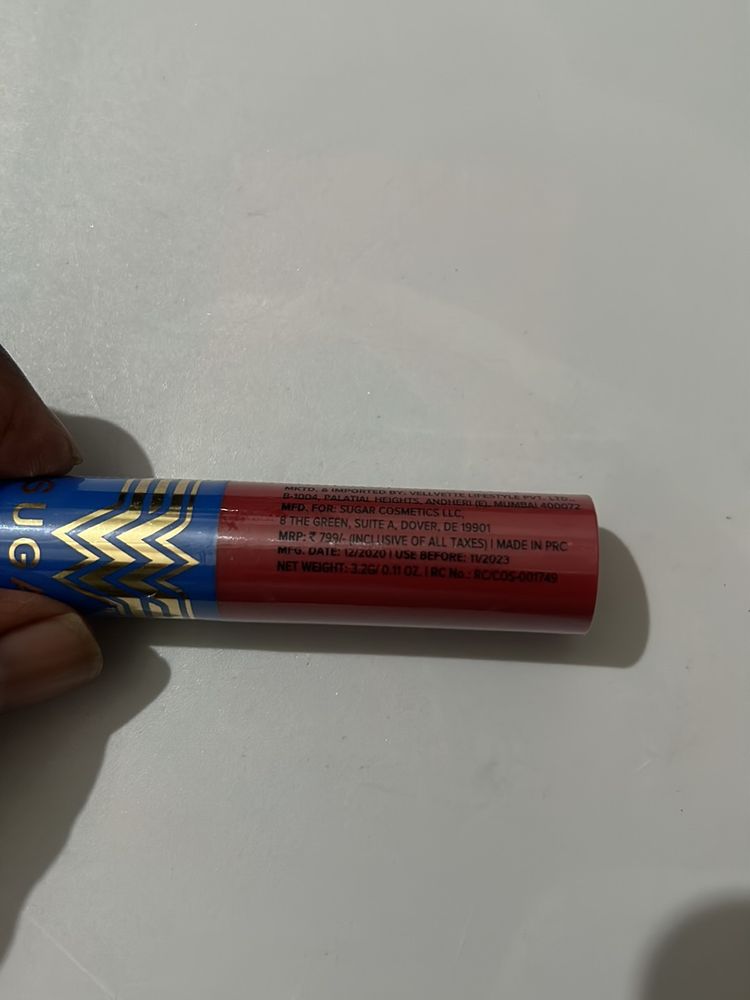 Sugar Wonder Woman Lipstick
