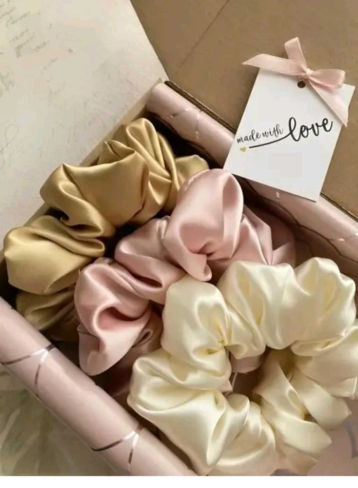 Silk Scrunchie 3 Set