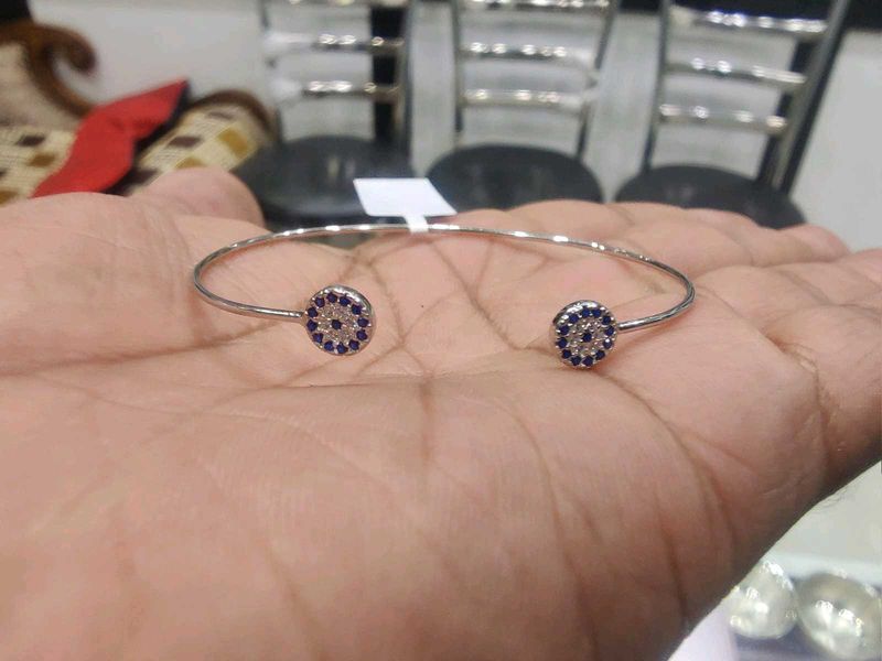 925 Silver Bracelet(Kada) For Womens Wth Hallmark