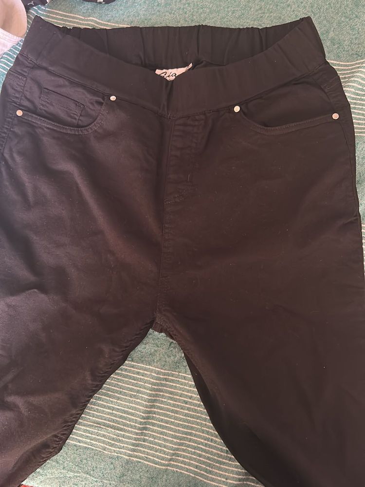 Brand New Black Curvy Jeans By Westside