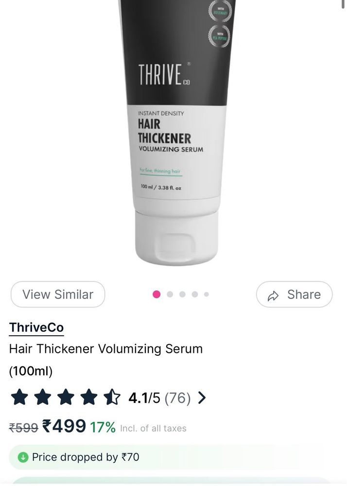 ThriveCo Hair Thickener