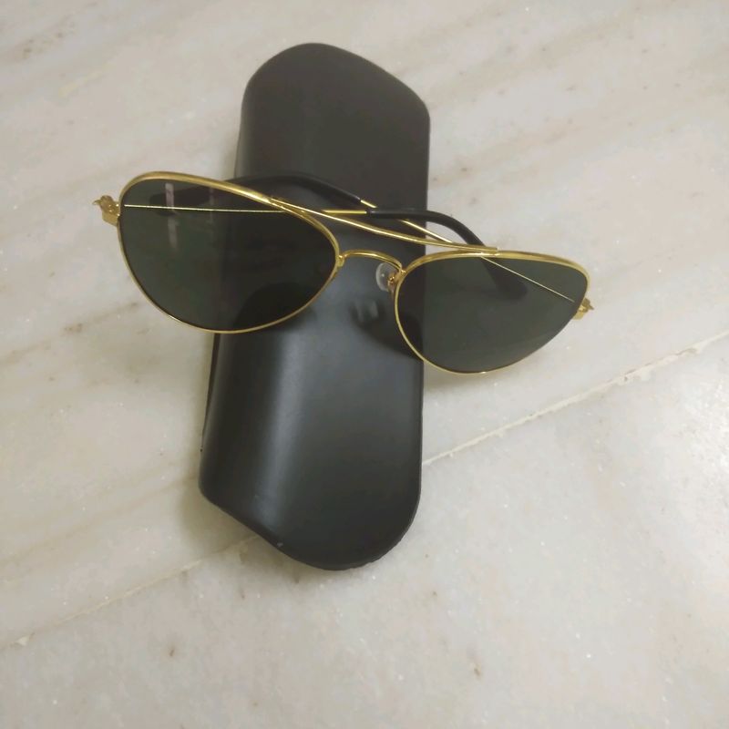 Sunglasses Dark Green In Color