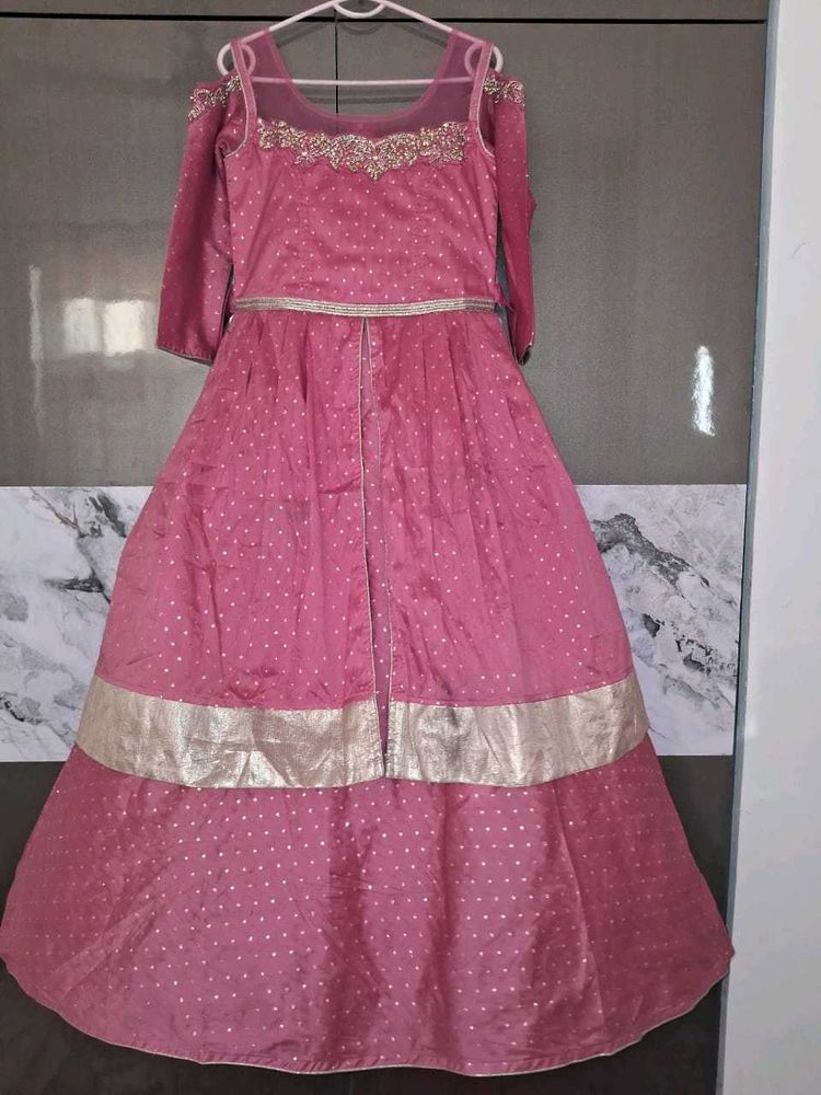 Pink Ethnic Gown
