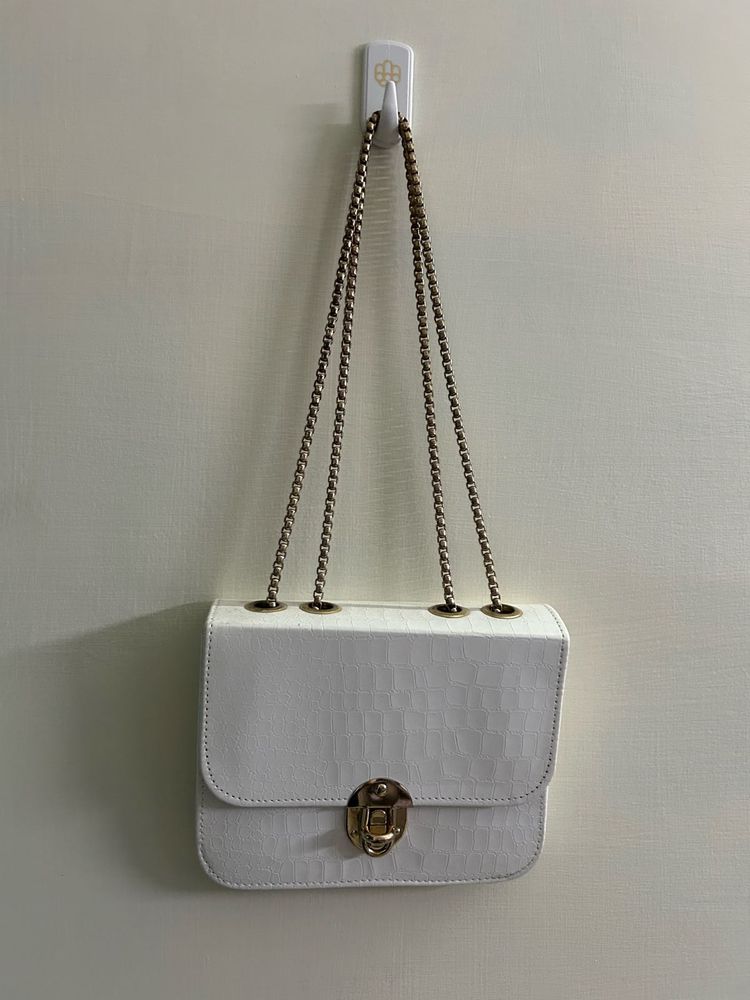 White 2 In 1 Bag