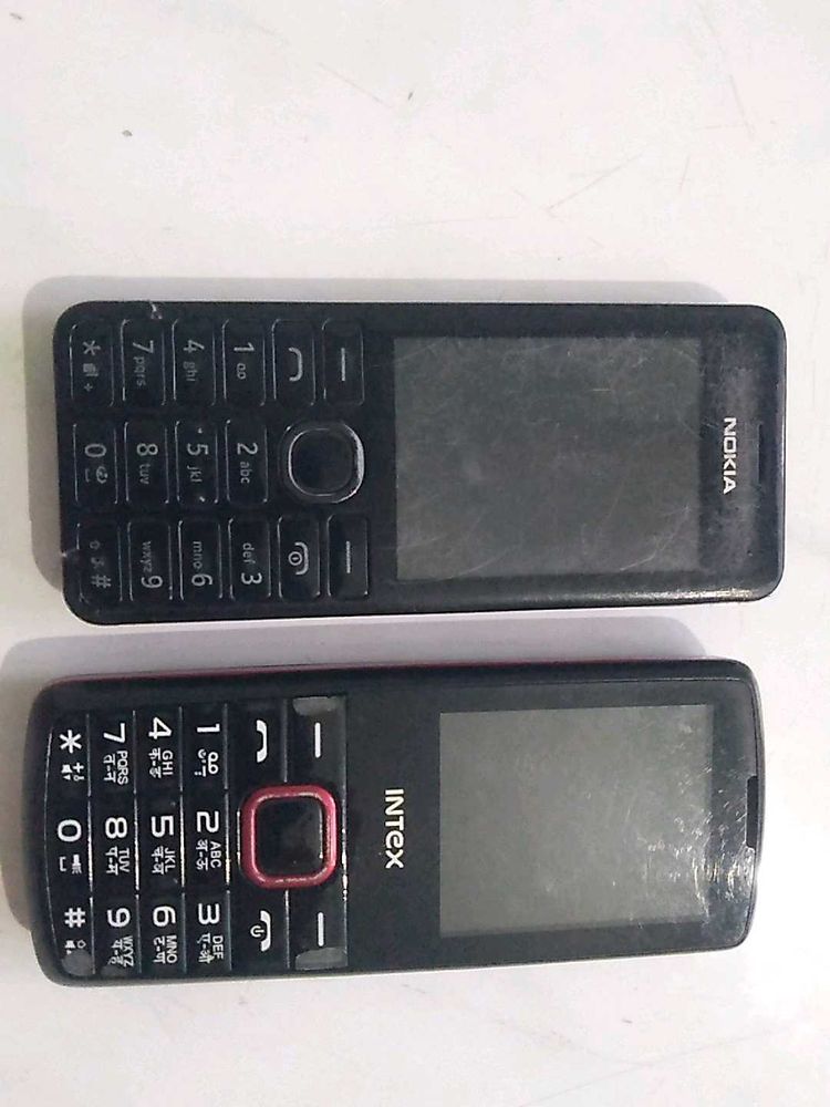 Intex And Nokia Keypad Mobile