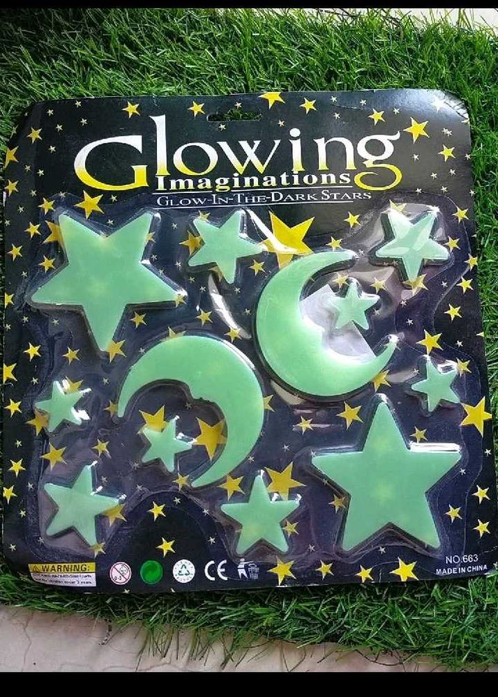 Glow in the Dark Stars &amp; Moon Stickers