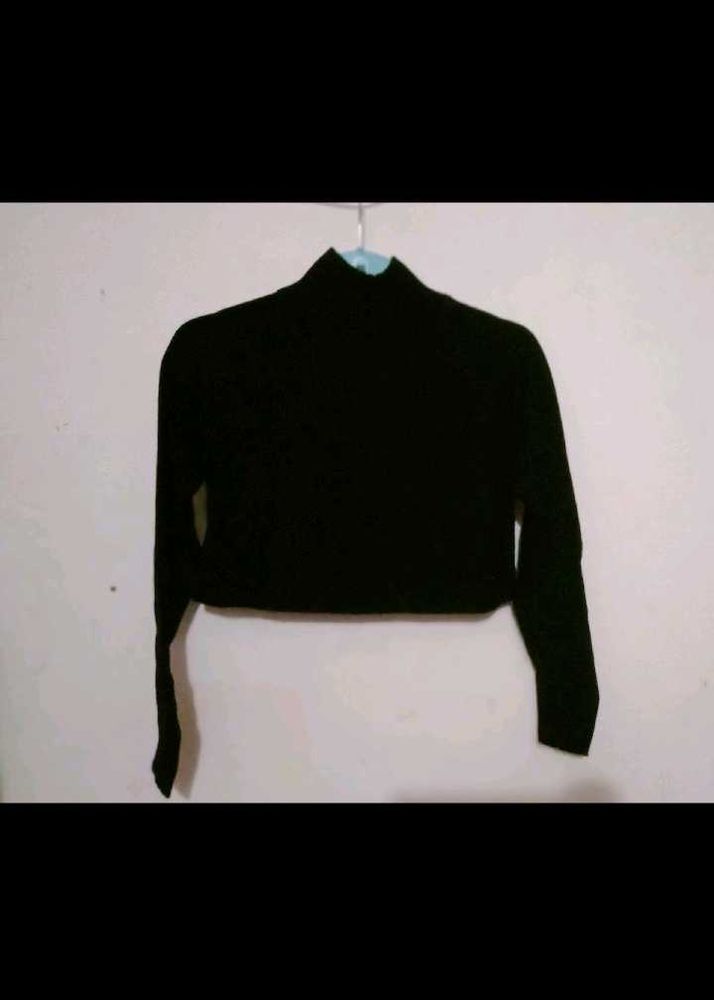 Black Long Sleeve Top