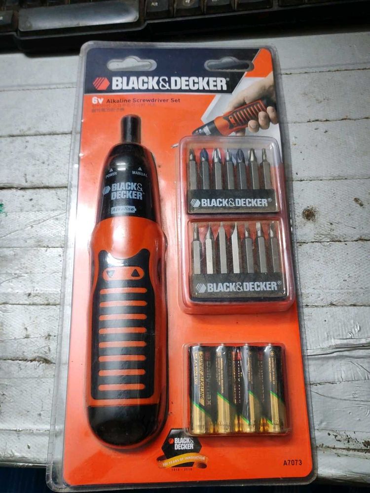 Black &amp; Decor Battery Screwdriver (Unopened)