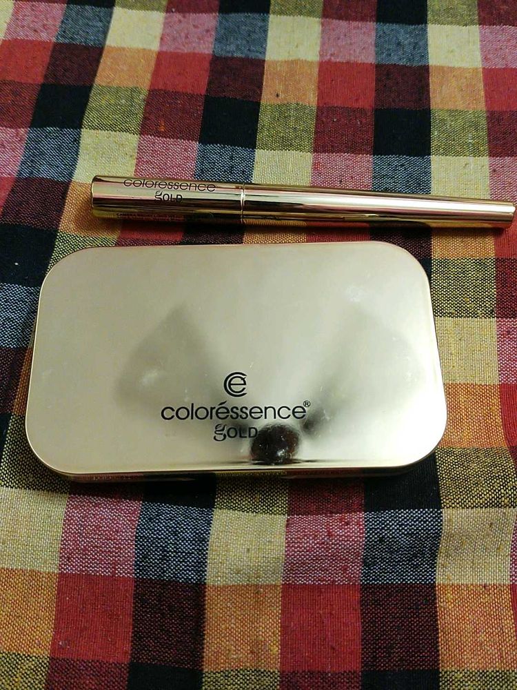 coloressence compact powder and eyeliner