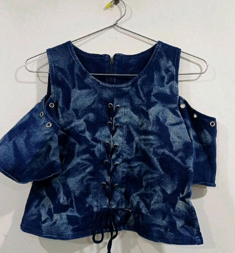 Denim Top