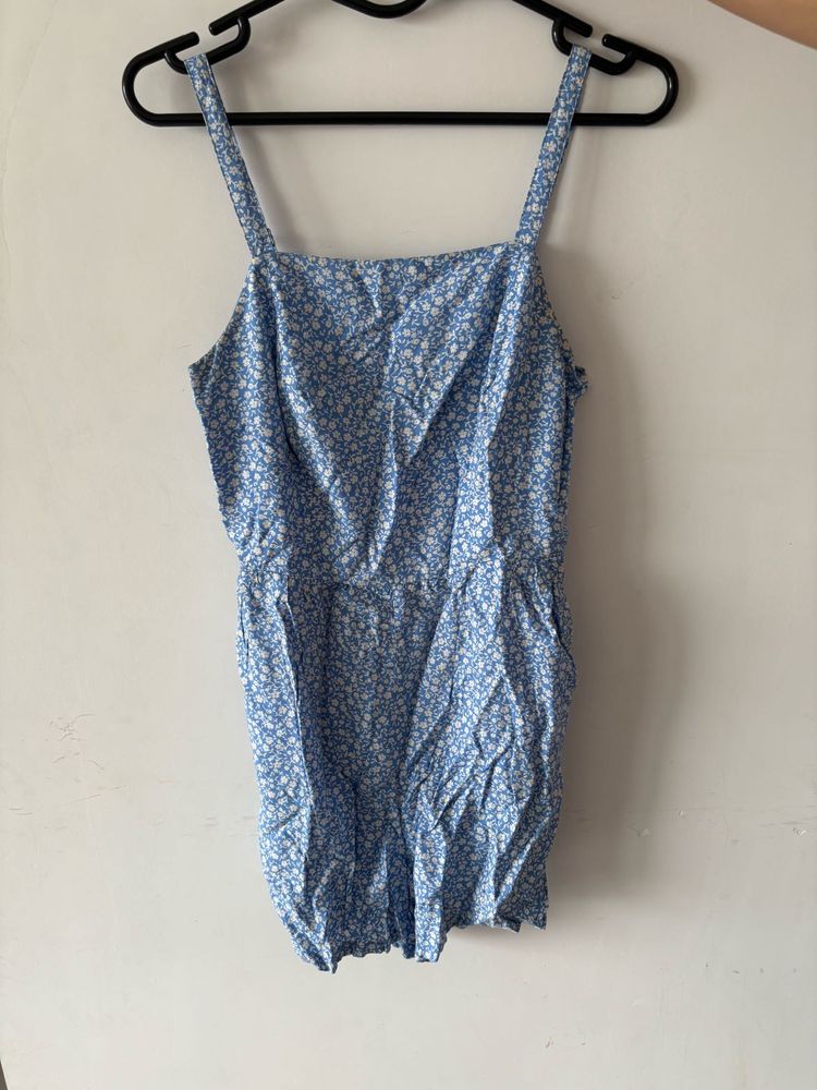 Blue Playsuit