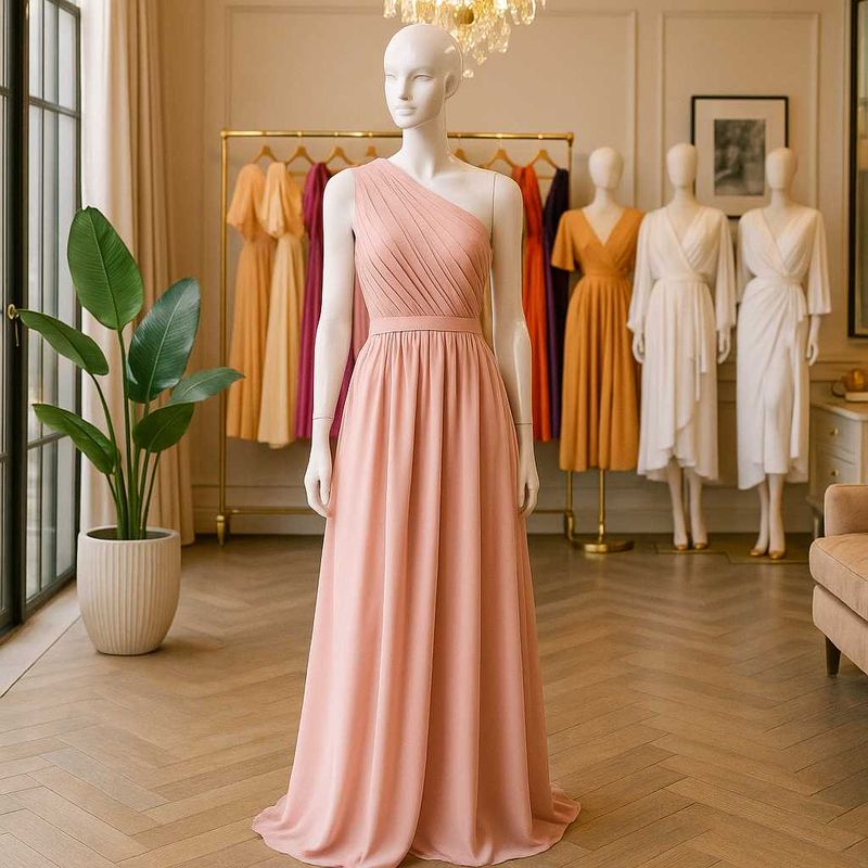 Sale🎊🎉 One-Shoulder Gown