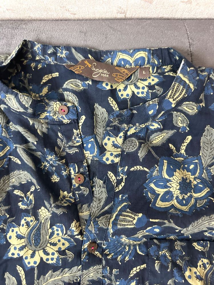 Sungria Man Floral Print Shirt