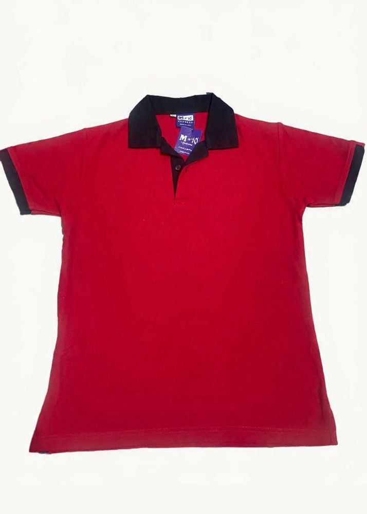 Red &amp; Blue Polo T-Shirt