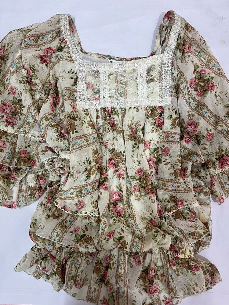 Vintage Floral TOP
