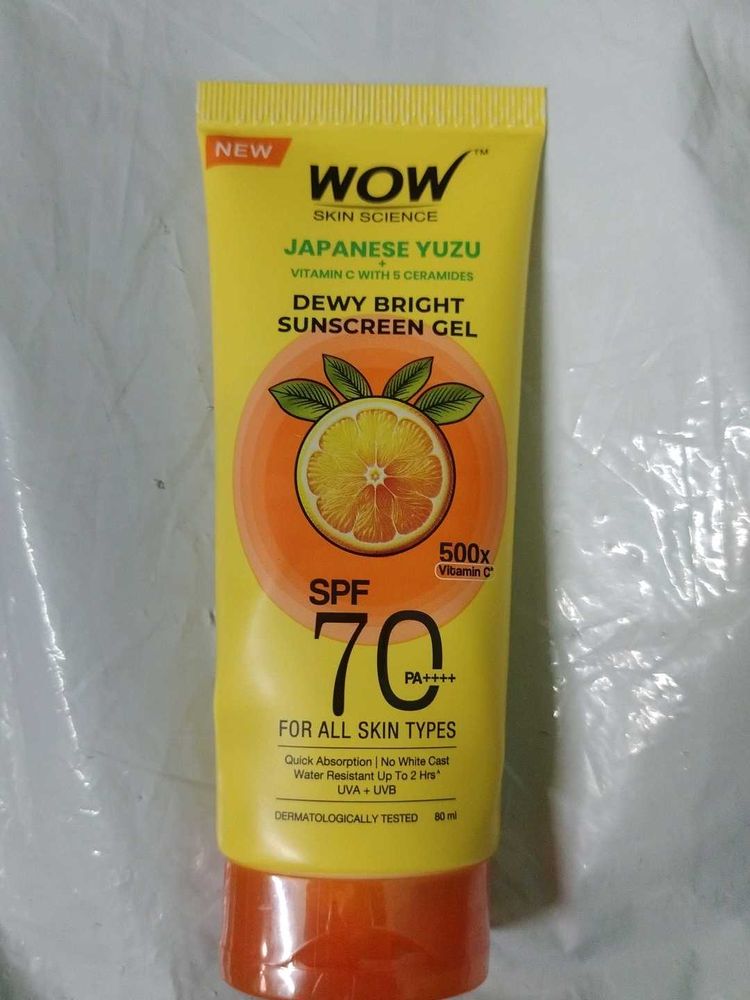 WOW Skin Science SPF 70 Sunscreen