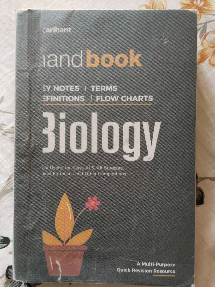 Arihant Biology Handbook